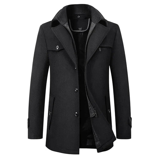 Benny | Men's Mid-Length Pea Coat