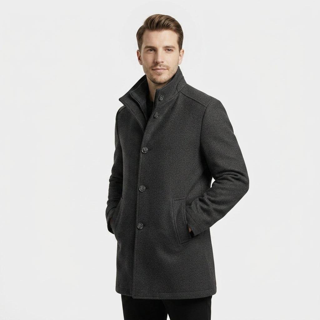 Bergamo Stand Collar Coat