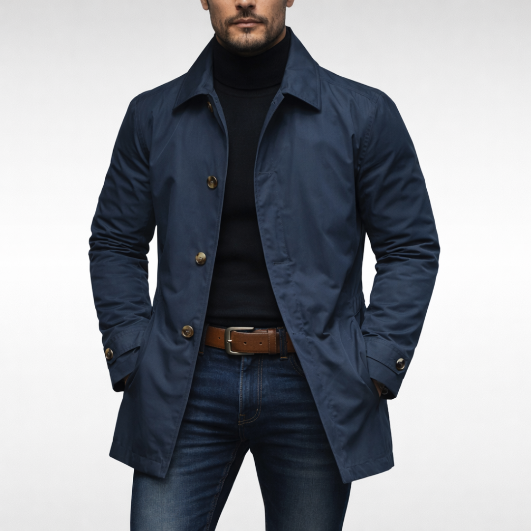 Jason | Weather-resistant and timeless long coat