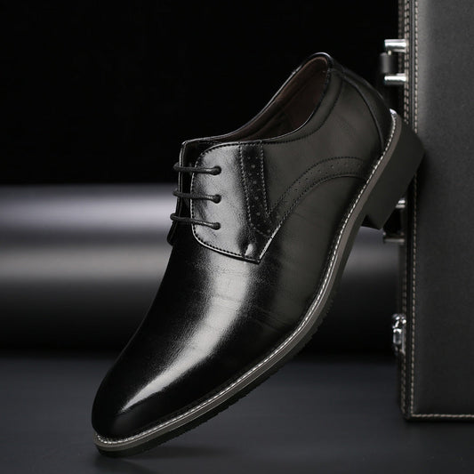 Marco | Men's Leather Lace-Up Derby Dress Shoes