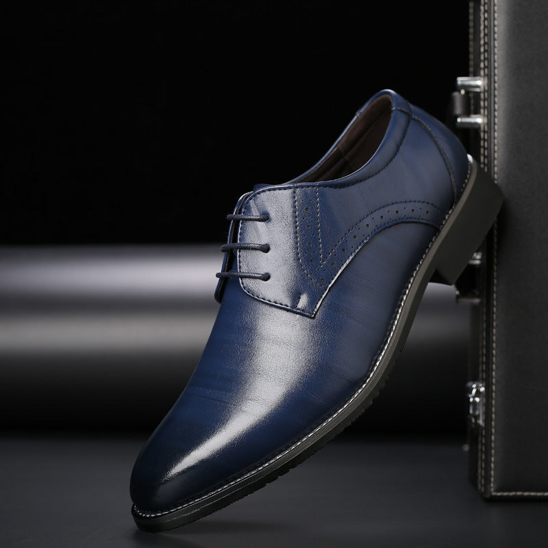 Marco | Men's Leather Lace-Up Derby Dress Shoes