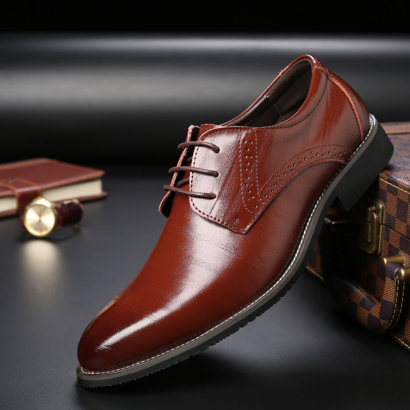 Marco | Men's Leather Lace-Up Derby Dress Shoes