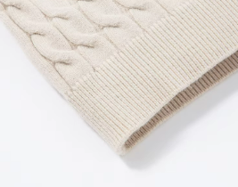 Men's Wool Zip-Up Cardigan | Savoni