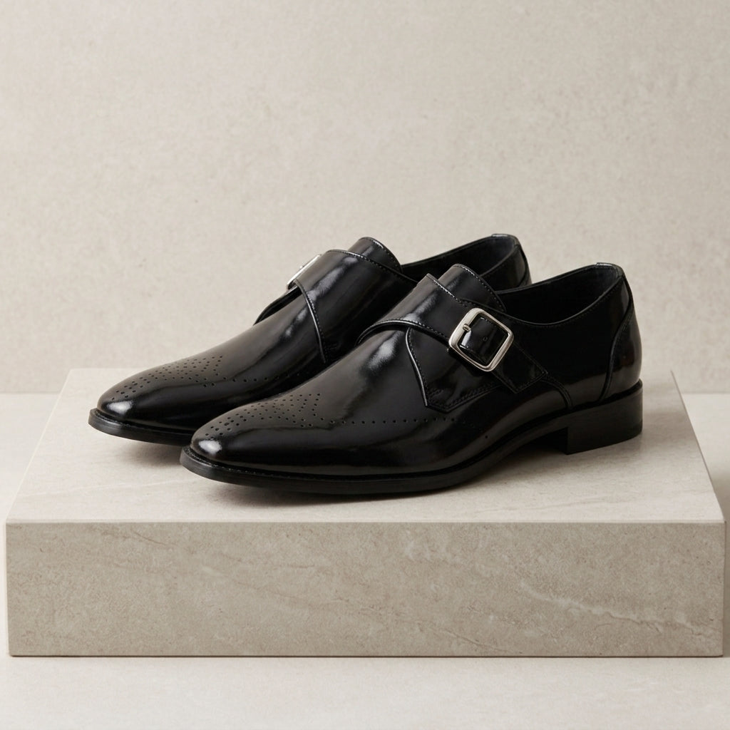 Monemvasia Monk Strap Dress Shoes
