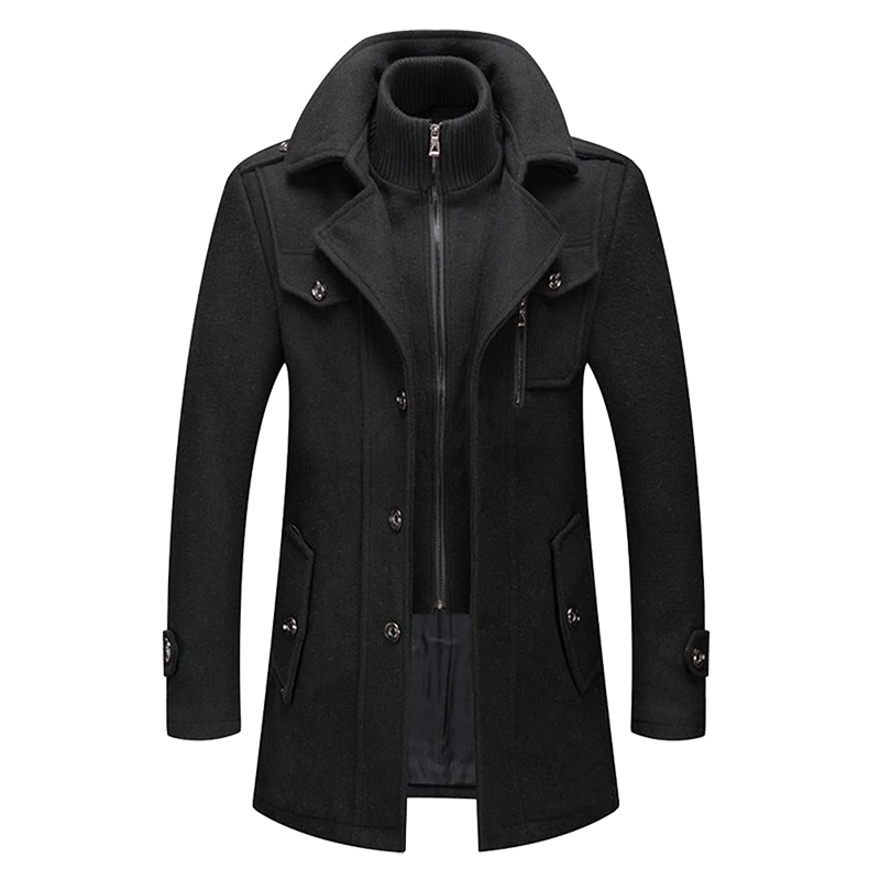 Sebastian Laurent | Luxury Wool Coat For Men