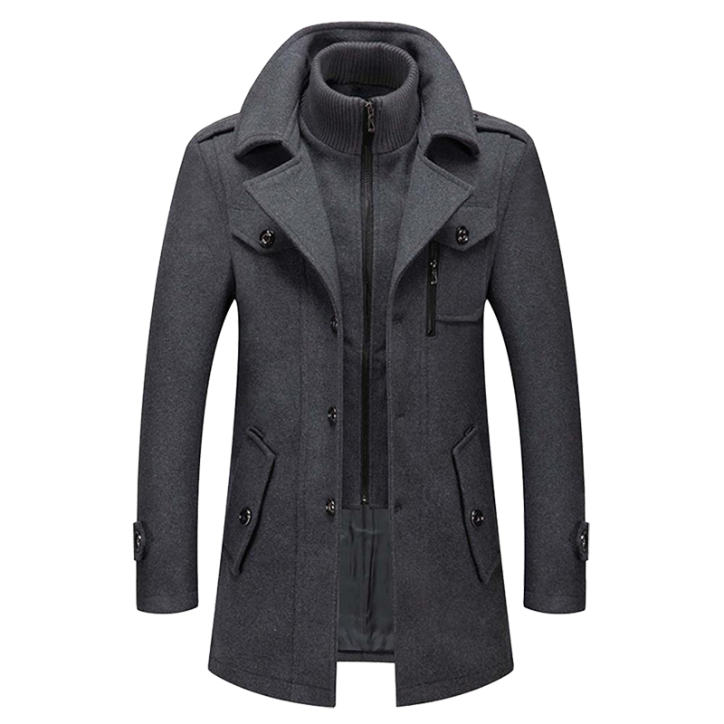 Sebastian Laurent | Luxury Wool Coat For Men